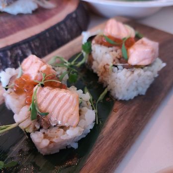 SUSHI To The MOON - Salmon lover roll - Japanese Near Me - Leander, Texas
