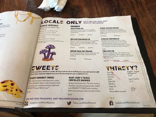 Menu photo 2 Mellow Mushroom Somerset Somerset, KY