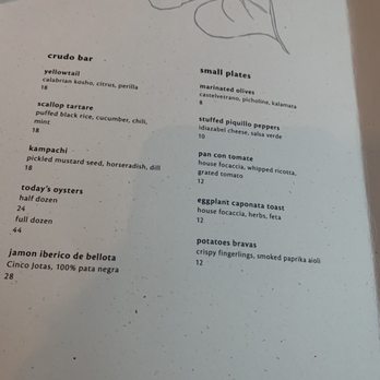 Margot - Dinner Menu - Spanish Near Me - Culver City, California Margot - Dinner Menu - Spanish Near Me - Culver City, California