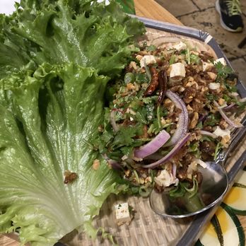 Padaek - Arlington - Coconut fried rice lettuce wrap - Laotian Near Me - Arlington, Virginia Padaek - Arlington - Coconut fried rice lettuce wrap - Laotian Near Me - Arlington, Virginia