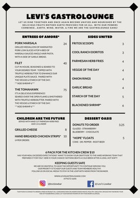 Menu photo 7 Levi's Gastrolounge & Bar Rogers, AR Menu photo 7 Levi's Gastrolounge & Bar Rogers, AR