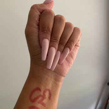 CoCo Nails Lounge - Full set, coffin style - Nail Salons Near Me - Lawrenceville, Georgia