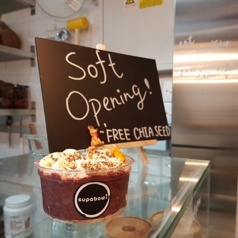 Supabowl - Free chia seeds in your bowls during their soft opening! - Desserts Near Me - Hong Kong, HK Supabowl - Free chia seeds in your bowls during their soft opening! - Desserts Near Me - Hong Kong, HK