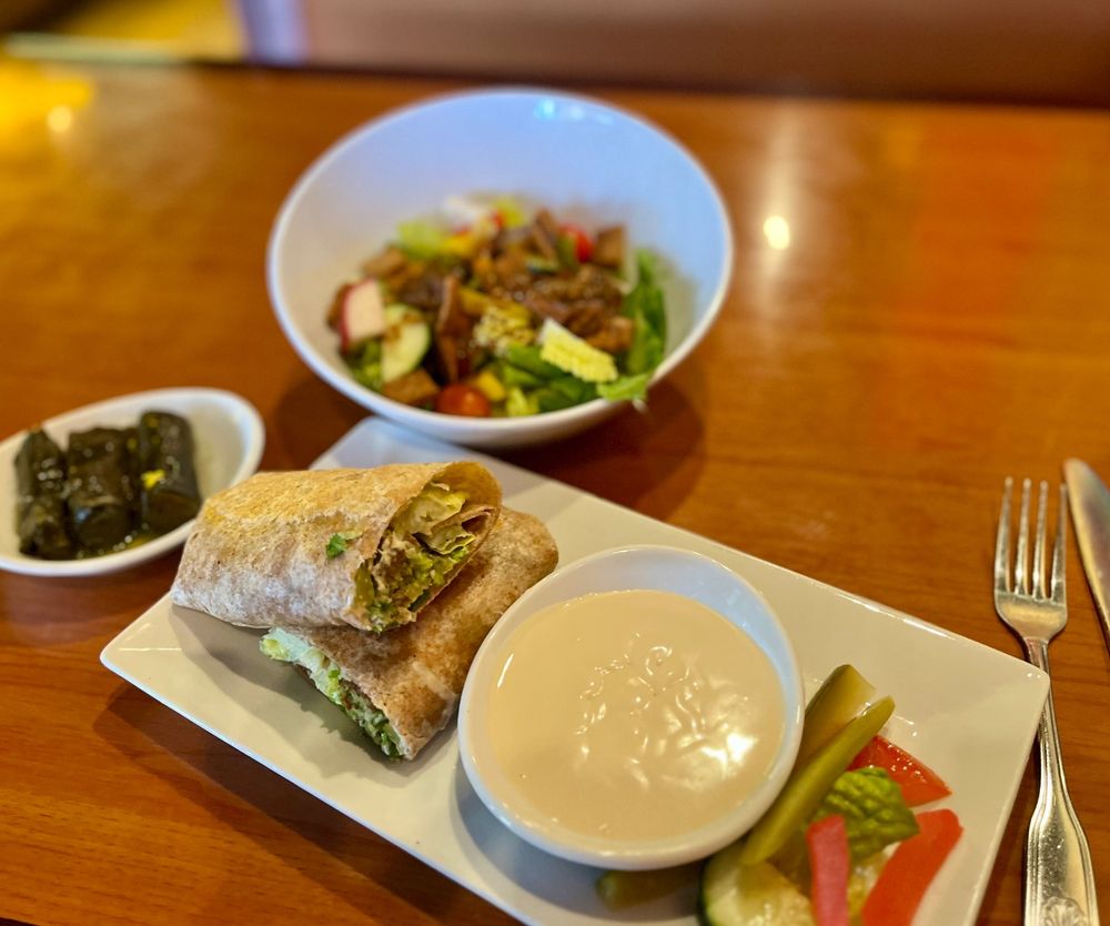 Food from Mazaya Cafe