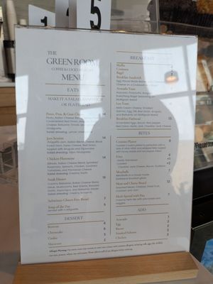 Menu photo 2 The Green Room Cafe Plainfield, IN