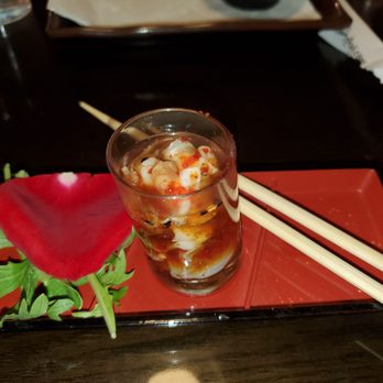 Sushi Train - Oyster shooter. Order this! It's great. - Sushi Bars Near Me - Romeoville, Illinois