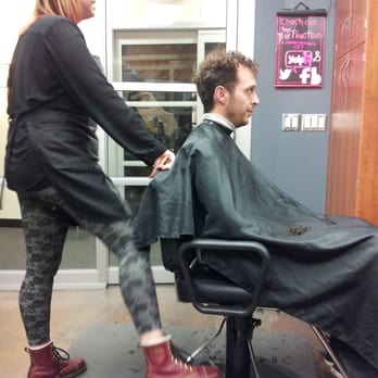 Atomix Salon - Rachel work'n that curly hair! - Hair Stylists Near Me - Torrance, California