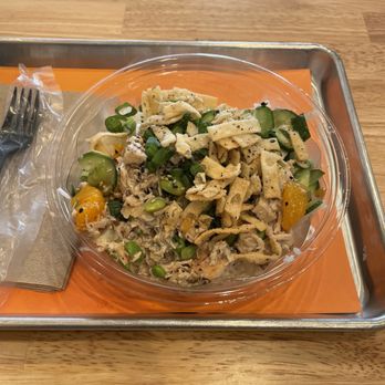 Pokeworks - Sweet sesame chicken (regular size) - Salad Near Me - Costa Mesa, California Pokeworks - Sweet sesame chicken (regular size) - Salad Near Me - Costa Mesa, California