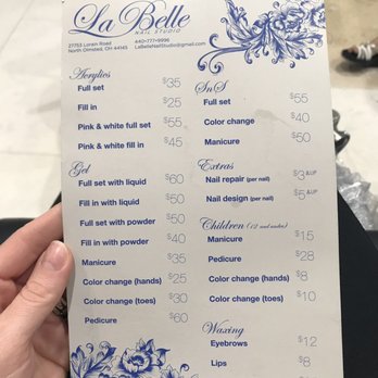 La Belle Nail Studio - Nail Salons Near Me - North Olmsted, Ohio
