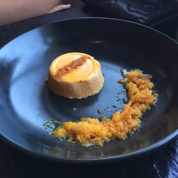 Anepalco - Mango chilli pannacotta  . A must get ! So much flavor - Mexican Near Me - Orange, California