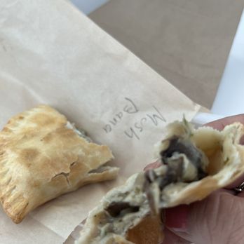 Maria Empanada - Cheese and mushroom empanada - Empanadas Near Me - Denver, Colorado
