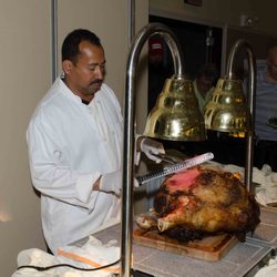 Harbor Links Golf Course - LOve the carving bar