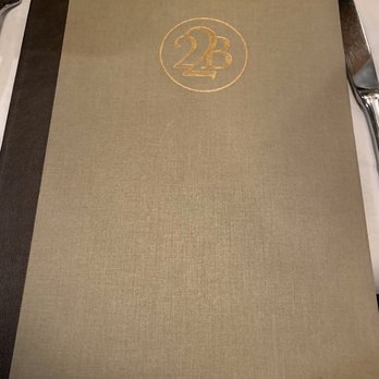 22 Bowen's - Dinner menu cover - New American Near Me - Newport, Rhode Island