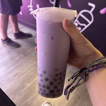 Hi 5 Tea - This is a Taro Coconut Milk Tea! - Bubble Tea Near Me - Chandler, Arizona