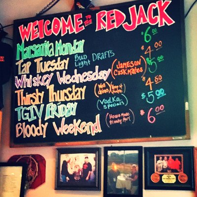 Menu photo 2 The Red Jack Saloon San Francisco, CA Menu photo 2 The Red Jack Saloon San Francisco, CA