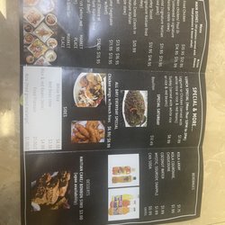 Caribbean Food Delight - Menu.