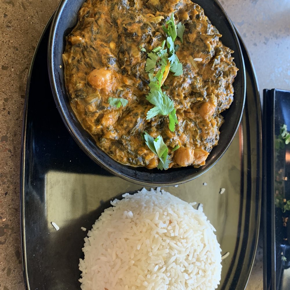 Tarka Indian Kitchen - Saag Channa - Indian Near Me - Austin, Texas Tarka Indian Kitchen - Saag Channa - Indian Near Me - Austin, Texas