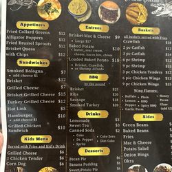 Chef Cassy’s Kitchen - Menu