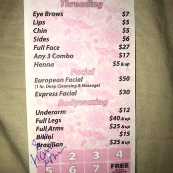 Newlook Eyebrow Threading - Threading Services Near Me - Fontana, California