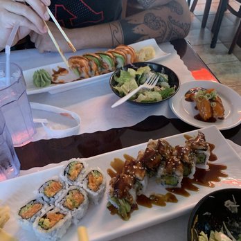 Kim's Sushi - Spicy salmon roll, eel roll - Sushi Bars Near Me - West Orange, New Jersey