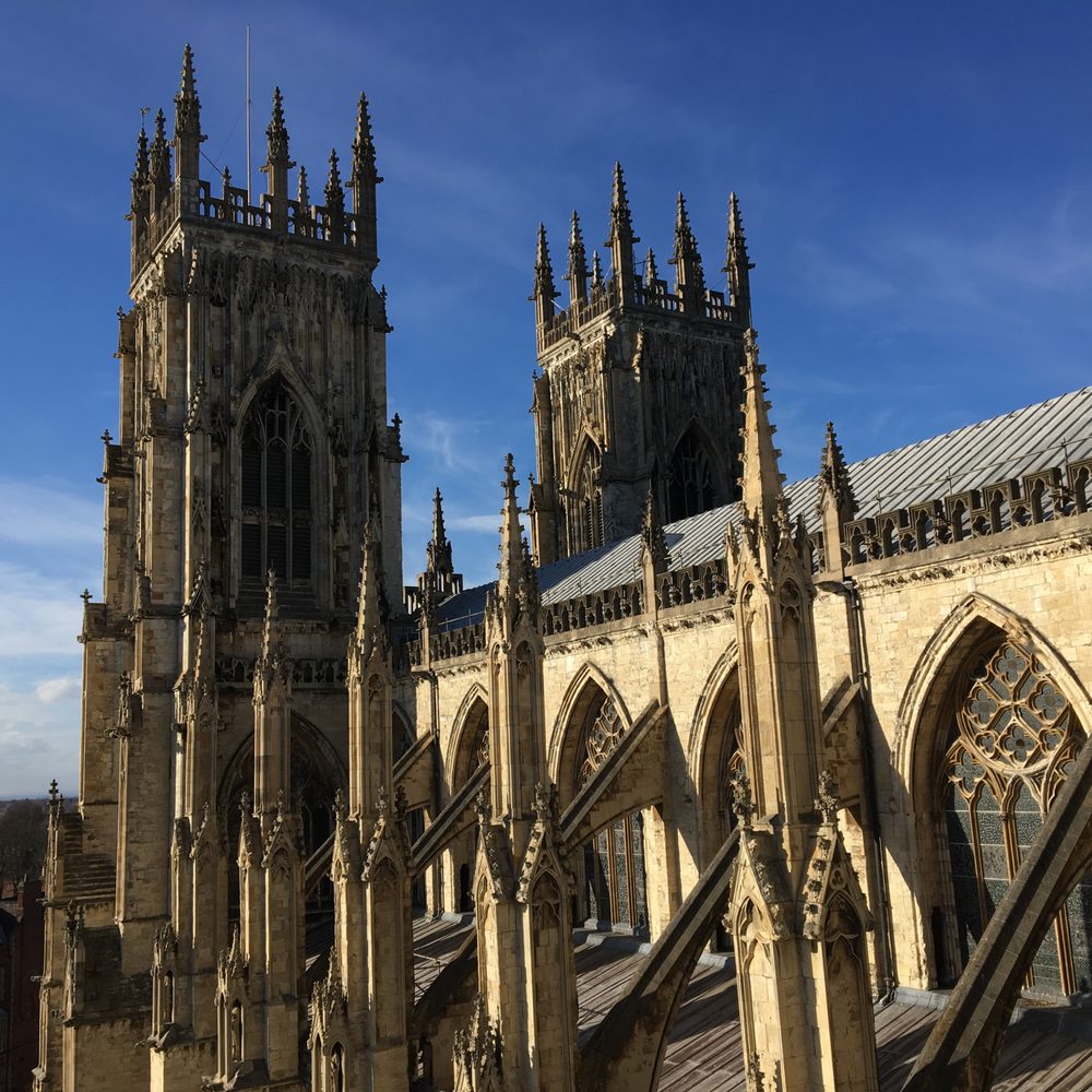 York Minster - After the first set of steps to the top - Churches Near Me - York, YOR