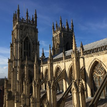 York Minster - After the first set of steps to the top - Churches Near Me - York, YOR