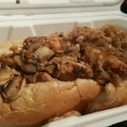 RGM: roasted garlic, mushrooms, grilled onions, and cheese ($11.50) with Chicken breast RGM: roasted garlic, mushrooms, grilled onions, and cheese ($11.50) with Chicken breast