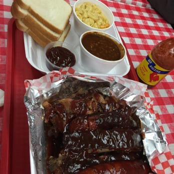 Robert Earl's BBQ - 3 meat combo! Brisket, ribs, and hot links. - Barbeque Near Me - Long Beach, California Robert Earl's BBQ - 3 meat combo! Brisket, ribs, and hot links. - Barbeque Near Me - Long Beach, California