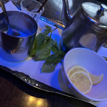 Dijla Cafe & Lounge - Hot tea pot and Mandi still good! - Hookah Bars Near Me - Decatur, Georgia