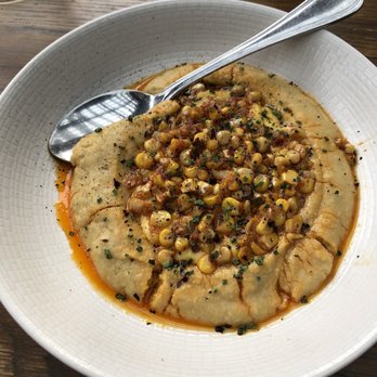Aba - Spicy Sweet Corn Hummus - Mediterranean Near Me - Chicago, Illinois