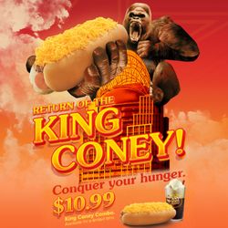Gold Star - King Coney is BACK for a limited time!