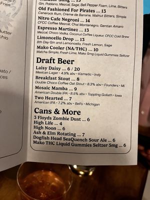 Menu photo 5 Daisy Bar Indianapolis, IN Menu photo 5 Daisy Bar Indianapolis, IN