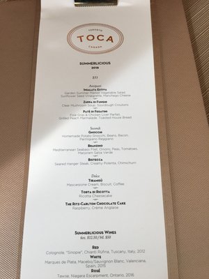 Menu photo 4 TOCA Toronto, ON