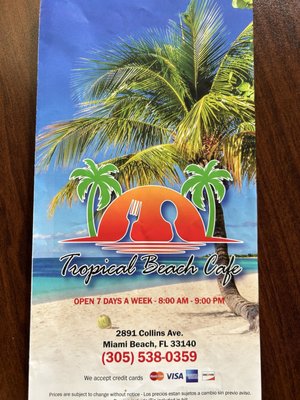 Tropical Beach Cafe by null