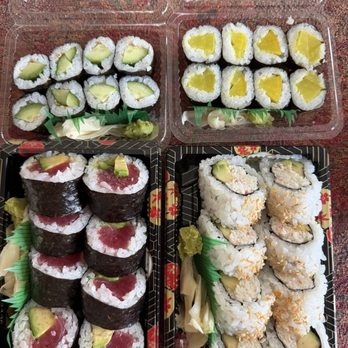 Kyoto - Cucumber roll, pickle roll, tuna & avocado roll, California Roll - Japanese Near Me - Berkeley, California