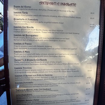 Via Maestra 42 - Antipasto e insalate menu - Delis Near Me - Santa Barbara, California