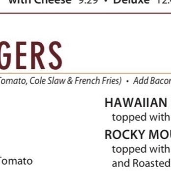 Clinton Station Diner - Patty melt menu description. Says FF,  not potato wedges. - Diners Near Me - Clinton, New Jersey