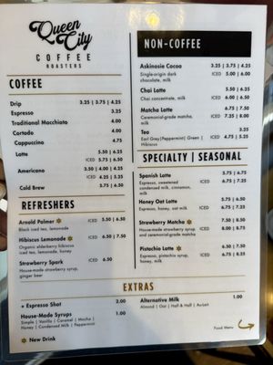 Menu photo 1 Queen City Coffee Roasters Plainfield, NJ Menu photo 1 Queen City Coffee Roasters Plainfield, NJ