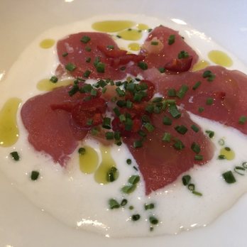 The Blue Hen - Tuna crudo - American Near Me - Rehoboth Beach, Delaware