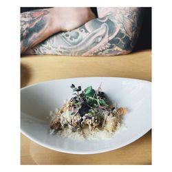 Celilo Restaurant & Bar - Fried oysters with micro greens