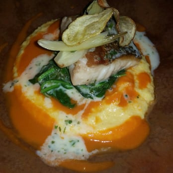 Equinox on 19th - Pan Roasted Rockfish with Bouillabaisse Jus - New American Near Me - Washington, DC, District of Columbia Equinox on 19th - Pan Roasted Rockfish with Bouillabaisse Jus - New American Near Me - Washington, DC, District of Columbia