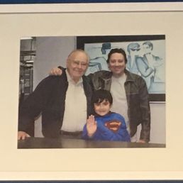 The photo in Star Glo of Andrew, the founder, the current proprietor of the business, who I think is his son, and his godson who helps too.