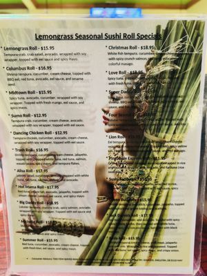 Menu photo 3 Lemongrass Thai & Sushi Columbus, GA Menu photo 3 Lemongrass Thai & Sushi Columbus, GA