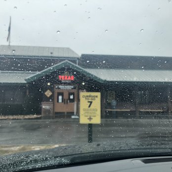 Texas Roadhouse - Curbside on a rainy day - Steakhouses Near Me - Augusta, Georgia