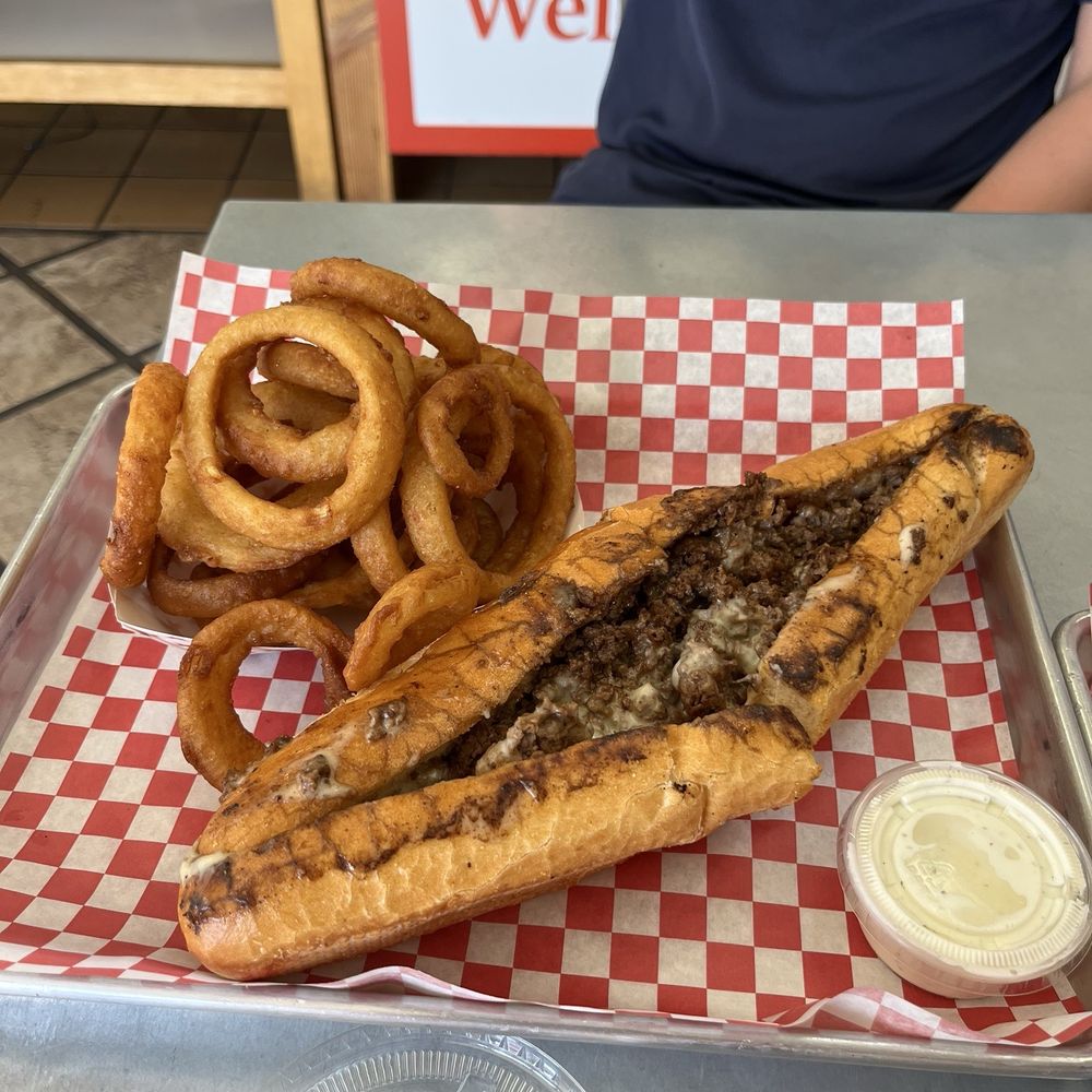 West Coast Cheesesteaks - Good onion rings! - Cheesesteaks Near Me - Glendora, California West Coast Cheesesteaks - Good onion rings! - Cheesesteaks Near Me - Glendora, California