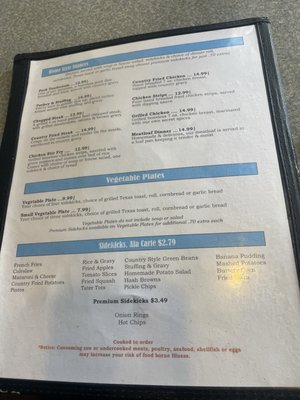 Menu photo 3 Carolina's Diner Archdale, NC