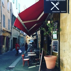 Le Contrepoint - Outside patio