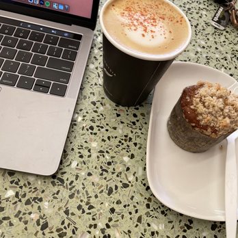 Intelligentsia Coffee - Latte and banana muffine - Coffee & Tea Near Me - Pasadena, California Intelligentsia Coffee - Latte and banana muffine - Coffee & Tea Near Me - Pasadena, California