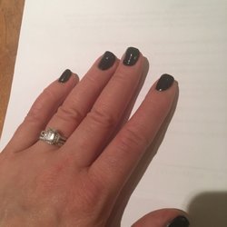 Galaxy Nail & Spa - Very professional LCN gel set with gel polish!