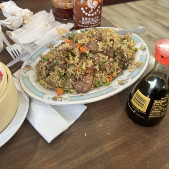 Golden Dragon - Pork Beed Fried Rice - Chinese Near Me - San Bernardino, California Golden Dragon - Pork Beed Fried Rice - Chinese Near Me - San Bernardino, California